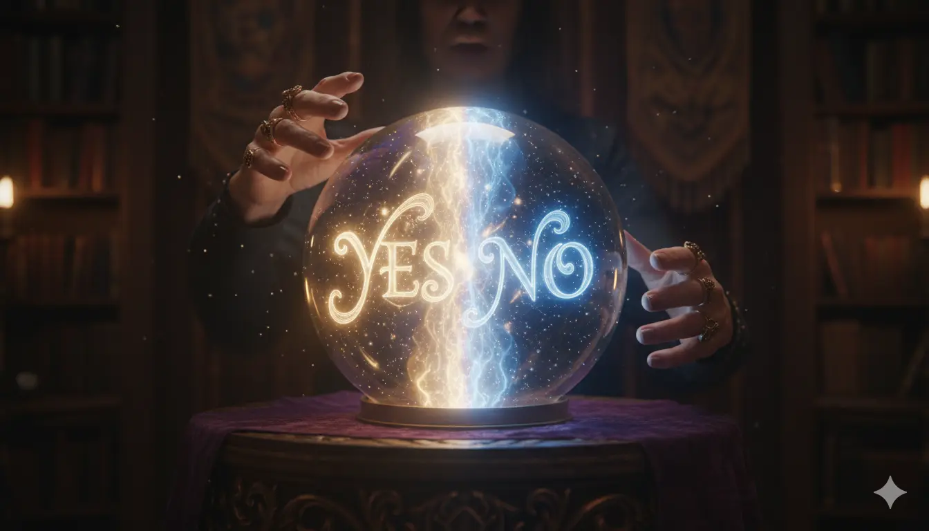 Videncia Sí o No 🔮 Haz tu pregunta y descubre tu respuesta